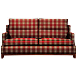 Duresta Barnes Medium Sofa Kintyre Check Peony